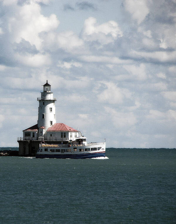 Chicago Art Print featuring the photograph Chicago Lighthouse by Joanne Coyle