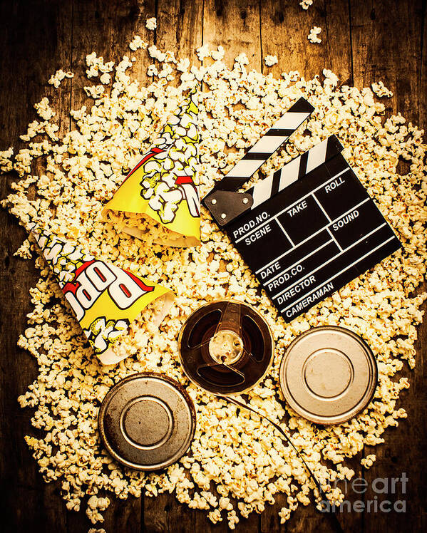 Entertainment Art Print featuring the photograph Cinema of entertainment by Jorgo Photography