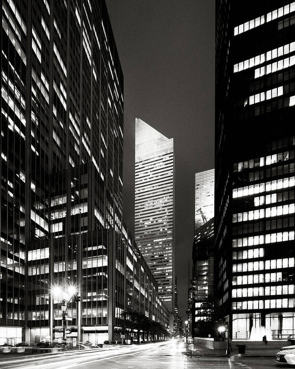 City Art Print featuring the photograph Citicorp Center by Stephen Russell Shilling