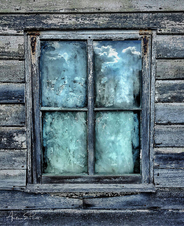 Window Art Print featuring the photograph Cloudy Window by Andrea Platt