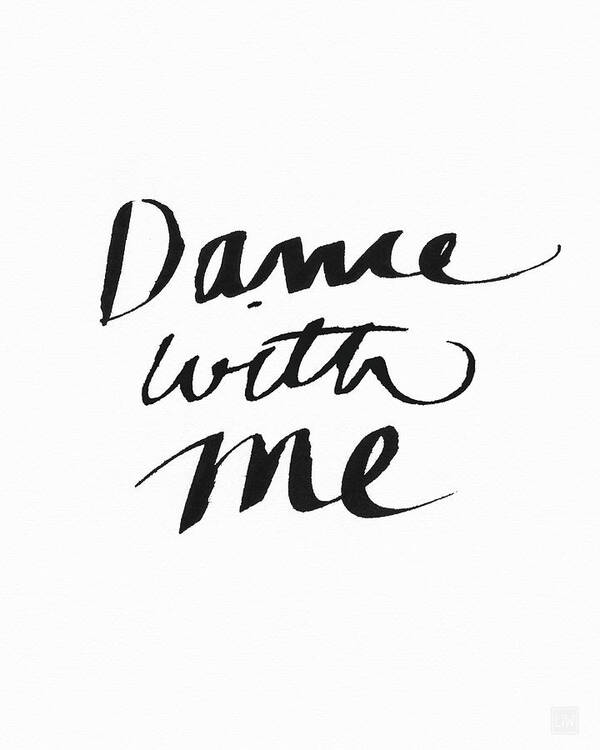 Dance Art Print featuring the painting Dance With Me- Art by Linda Woods by Linda Woods
