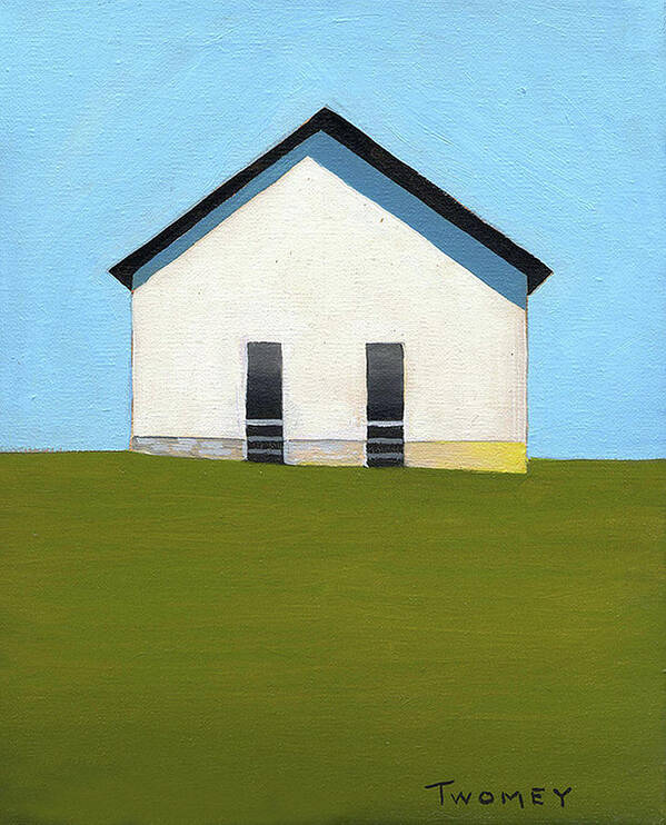 Catherine Twomey Art Print featuring the painting Earlysville Baptist Church by Catherine Twomey