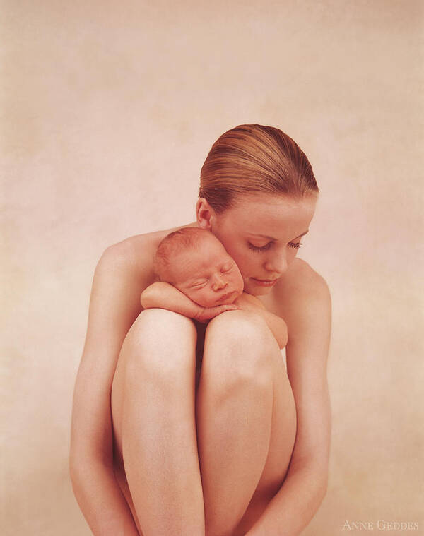 Polaroid Art Print featuring the photograph Emma and Matthew by Anne Geddes