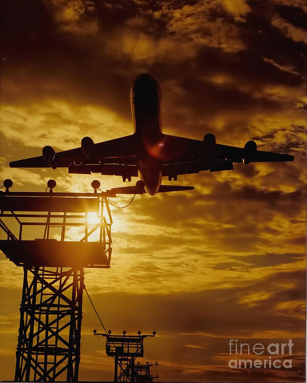 Aircraft Photos Art Print featuring the photograph Final Approach by Corky Willis Atlanta Photography
