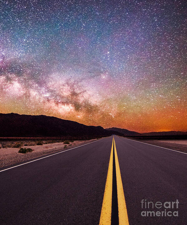 Highway Art Print featuring the photograph Highway to Heaven by Jim DeLillo