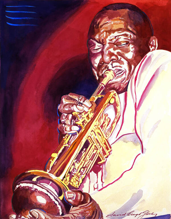 Jazz Art Print featuring the painting Jazzman Cootie Williams by David Lloyd Glover