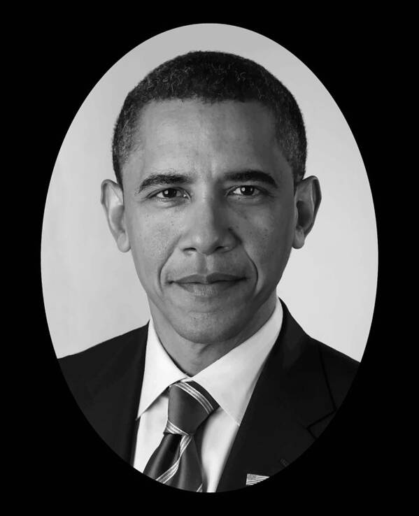 Obama Art Print featuring the photograph President Barack Obama by War Is Hell Store