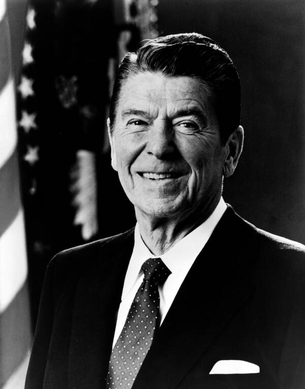 ronald Reagan Art Print featuring the photograph President Ronald Reagan by International Images