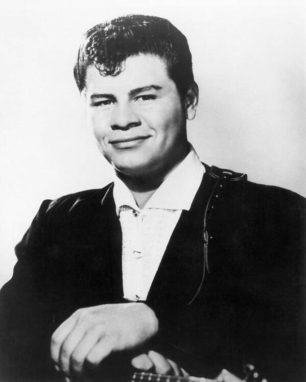 1958 Art Print featuring the photograph Ritchie Valens (1941-1959) by Granger