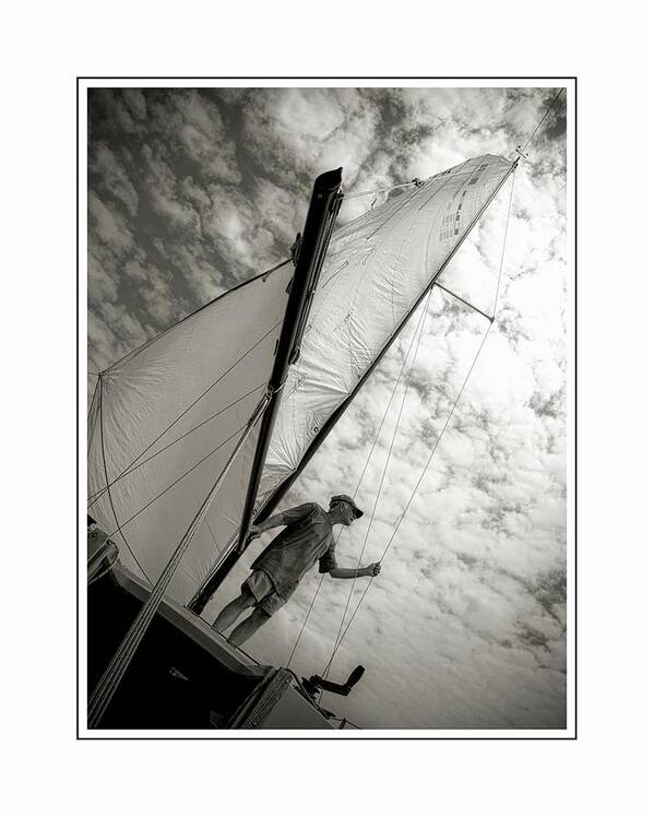  Art Print featuring the photograph Sailing by Scott Fracasso