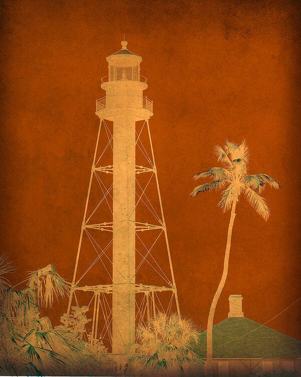 Sanibel Art Print featuring the photograph Sanibel Island Lighthouse by Trish Tritz