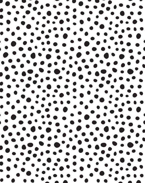 Spots Art Print featuring the digital art Spots by Rachel Follett