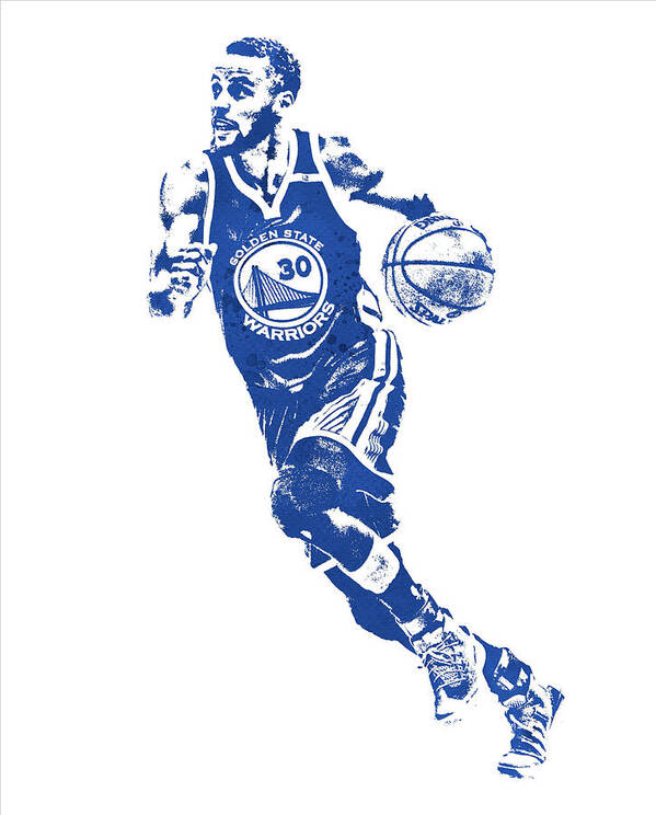 Stephen Curry, Golden State Warriors Art Print