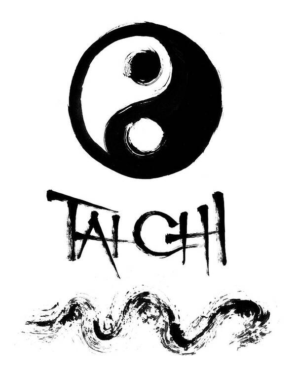 Tai Chi Art Print featuring the painting Tai Chi by Peter Cutler