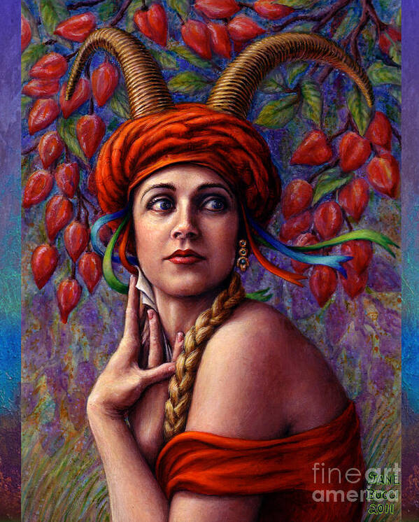 Woman Art Print featuring the painting The Letter by Jane Bucci