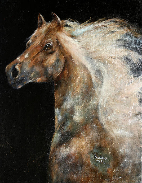 Horses Art Print featuring the painting The Spirit of Freedom by Barbie Batson