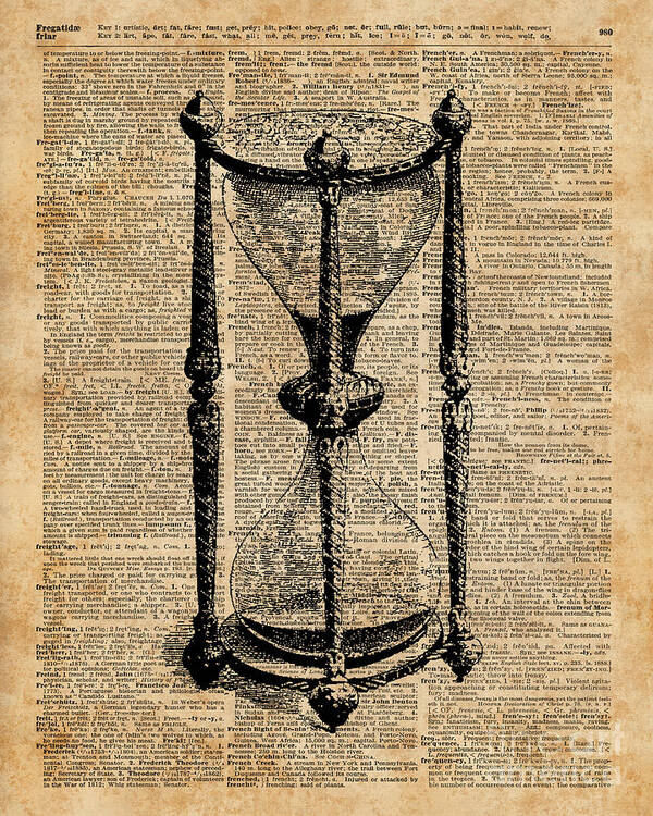 Stag Antique vintage encyclopaedia dictionary art print 10" x 8" 