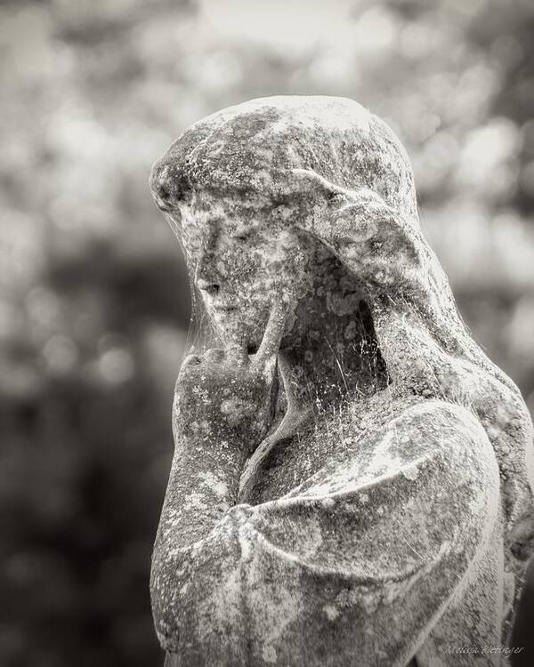Cemetery Angel Art Print featuring the photograph Timeless Angel by Melissa Bittinger