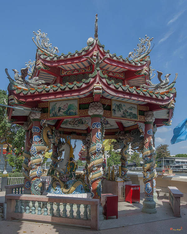 Temple Art Print featuring the photograph Wat Srisudaram Guan Yin Shrine DTHB1984 by Gerry Gantt