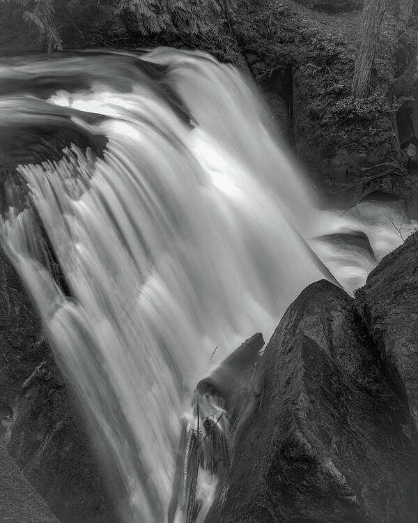 Waterfall Art Print featuring the photograph Waterfall 1577 by Chris McKenna