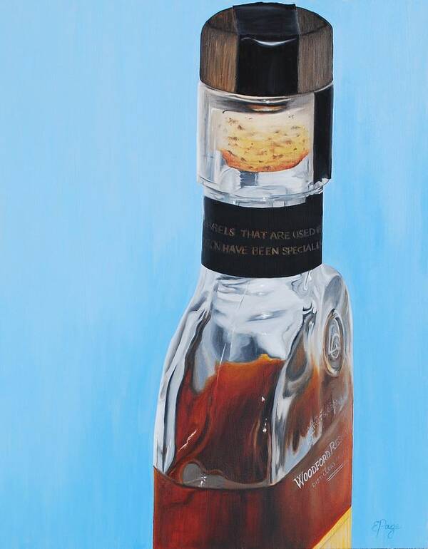 Bourbon Art Print featuring the painting Woodford Reserve by Emily Page