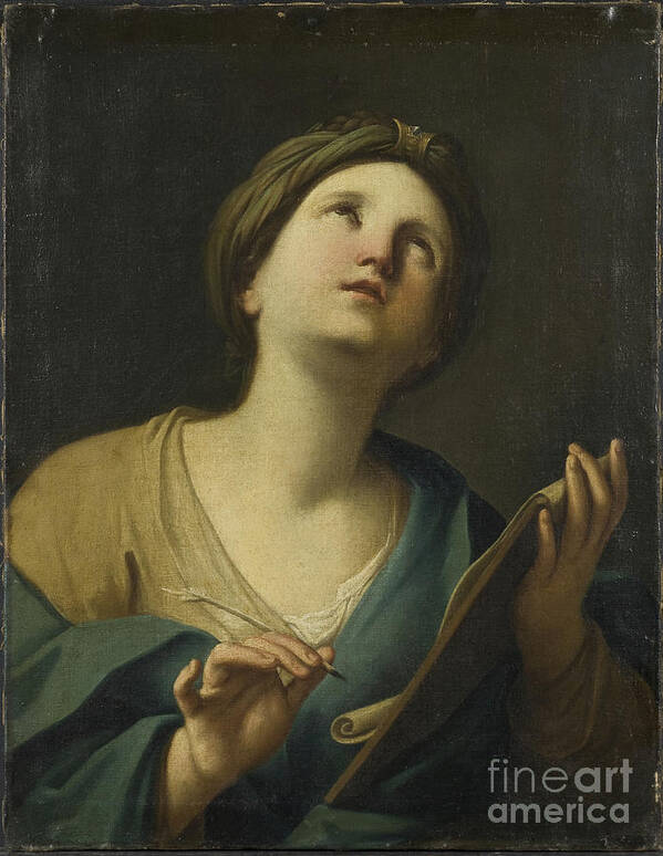 Italy Art Print featuring the painting A Sibyl by Guido Reni