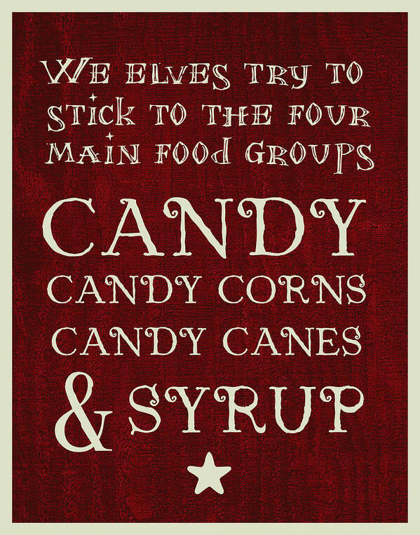 Typography & Symbols Art Print featuring the photograph Candy #1 by Erin Clark