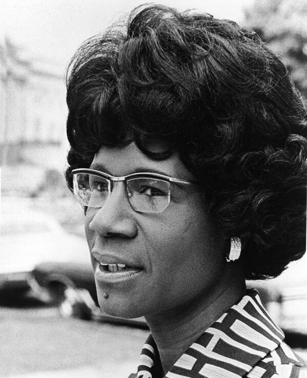 Shirley Chisholm Art Print featuring the photograph Shirley Chisholm #1 by Hulton Archive