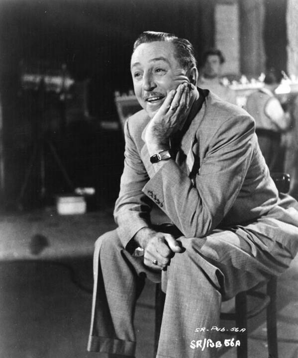Director Art Print featuring the photograph Walt Disney by Hulton Archive