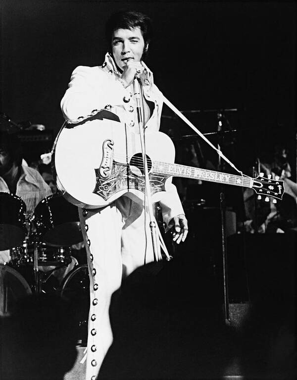 Elvis Presley Art Print featuring the photograph ELVIS PRESLEY in ELVIS THAT'S THE WAY IT IS -1970-. #2 by Album