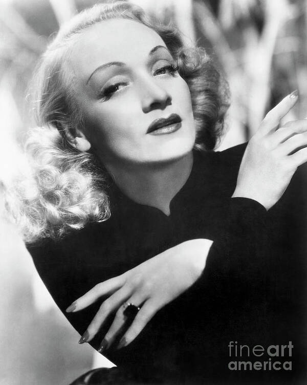 People Art Print featuring the photograph Marlene Dietrich #2 by Bettmann
