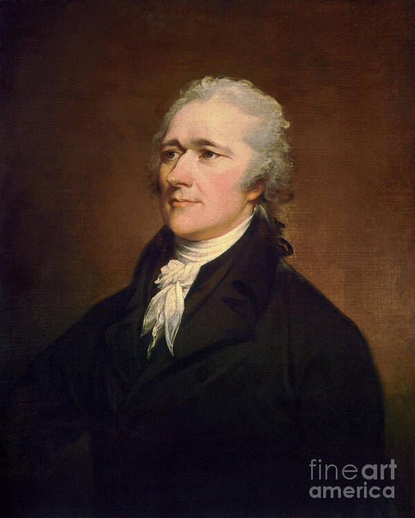 1806 Art Print featuring the painting Alexander Hamilton #8 by John Trumbull