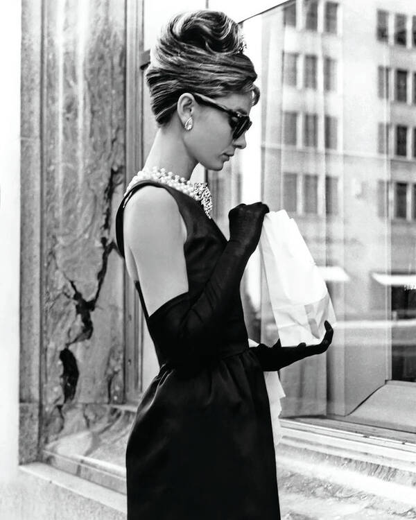 Audrey Hepburn Breakfast At Tiffany's Iconic Shot Art by Pixels