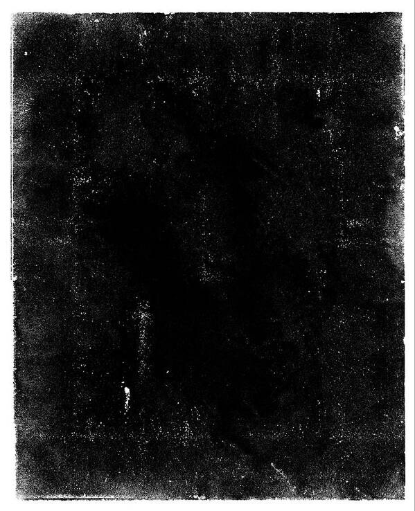 Black Color Art Print featuring the photograph Dark Background From A Blank Photocopy by Loudredcreative