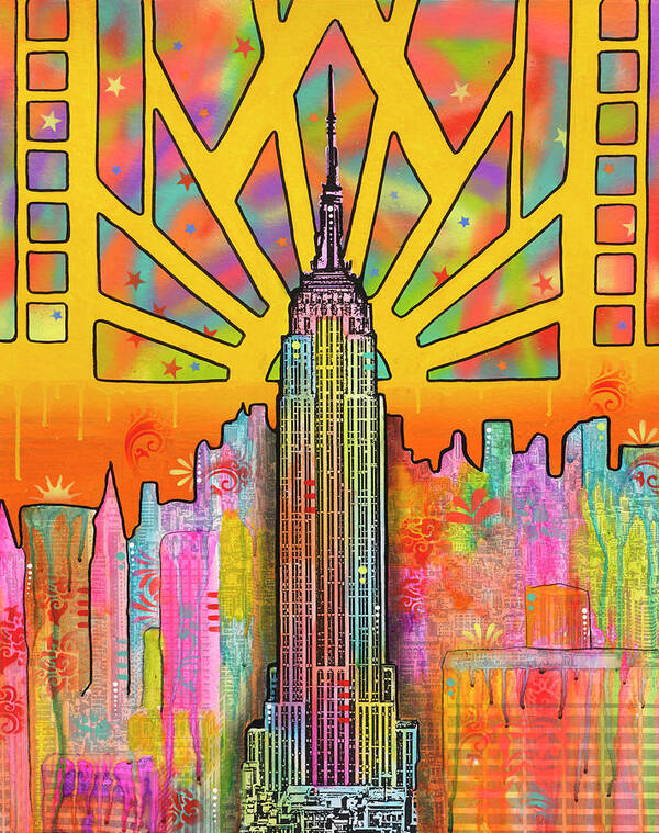Esb Art Print featuring the mixed media Esb by Dean Russo- Exclusive