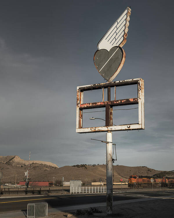 California Art Print featuring the photograph Flying Heart by Joseph Smith