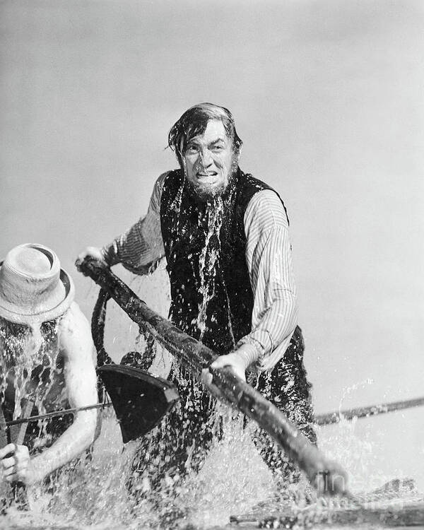 People Art Print featuring the photograph Gregory Peck As Captain Ahab by Bettmann