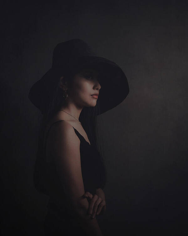 Hat Art Print featuring the photograph Lady In Hat by Masayuki Kato