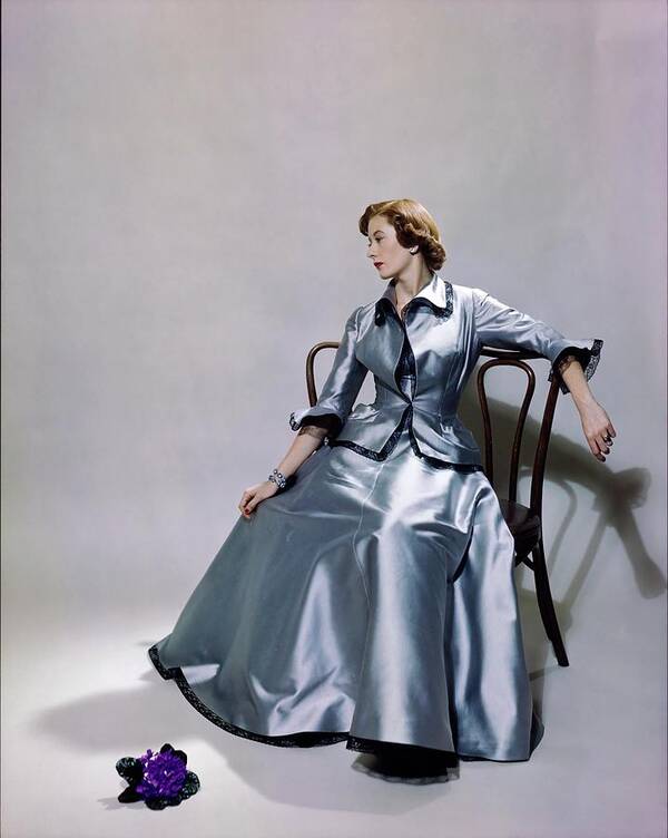 #new2022vogue Art Print featuring the photograph Mrs. Clarence Michalis by Cecil Beaton