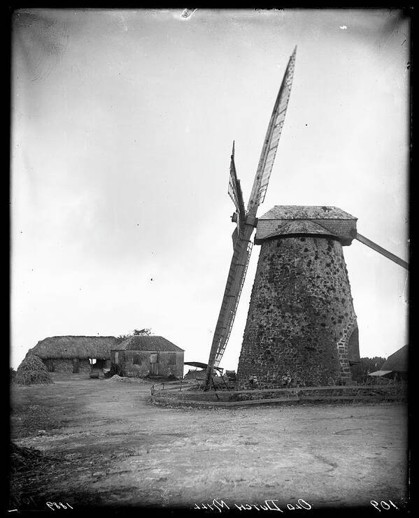 old dutch windmill