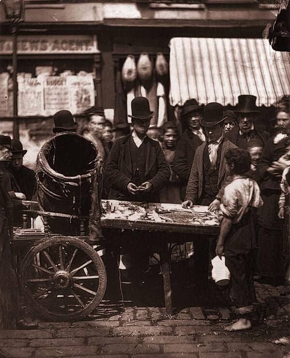 Child Art Print featuring the photograph St Giles Market by John Thomson