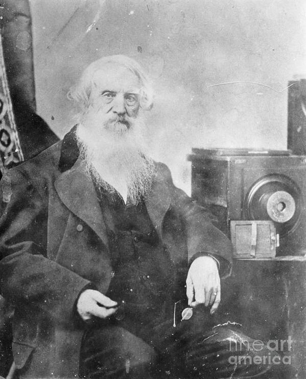 People Art Print featuring the photograph Telegraph Inventor Samuel F. B. Morse by Bettmann