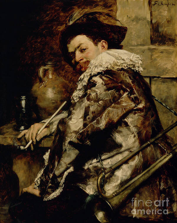 Roybet Art Print featuring the painting The Noble Guard by Ferdinand Roybet