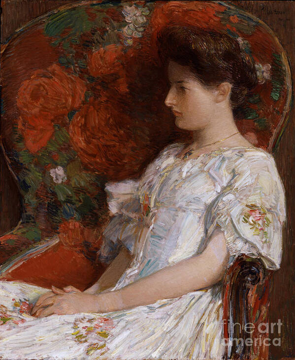 Oil Painting Art Print featuring the drawing The Victorian Chair, 1906. Artist by Heritage Images