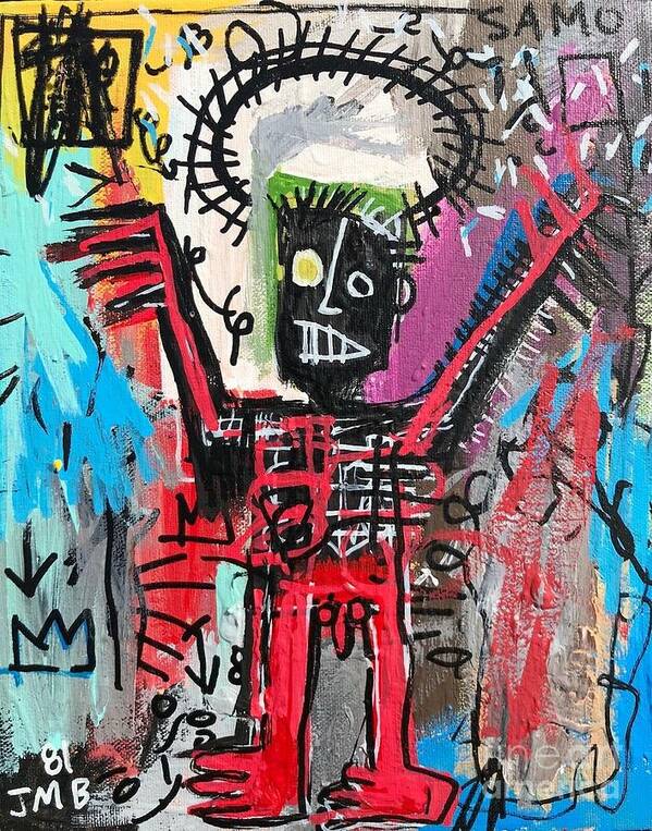 Basquiat #17 Art Print by Street Art - Pixels