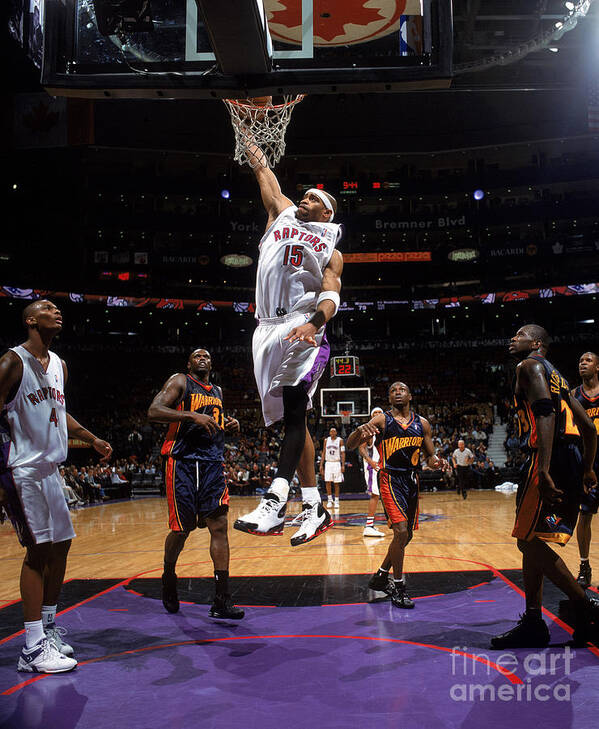 Nba Pro Basketball Art Print featuring the photograph Vince Carter by Ron Turenne