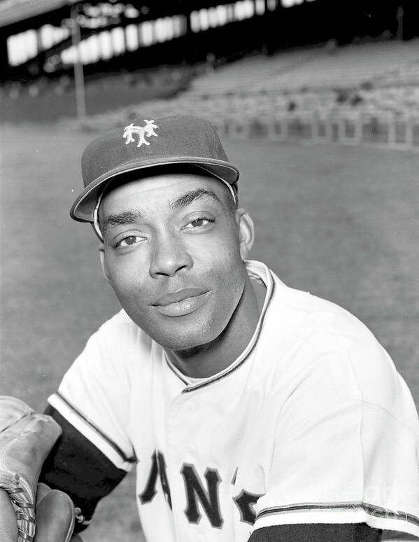 People Art Print featuring the photograph Monte Irvin #7 by Kidwiler Collection