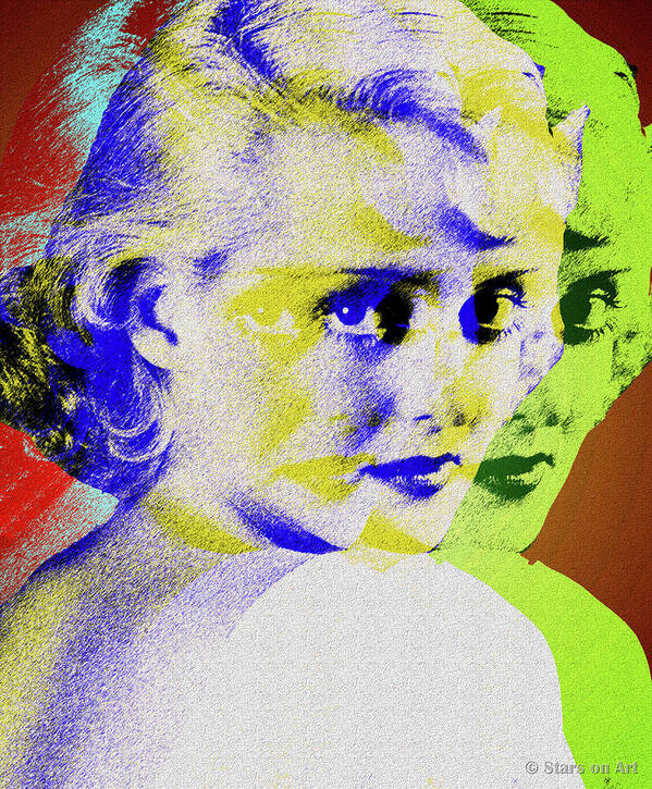 Betty Art Print featuring the digital art Bette Davis by Movie World Posters