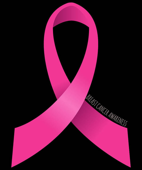 Funny Art Print featuring the digital art Breast Cancer Awareness by Flippin Sweet Gear