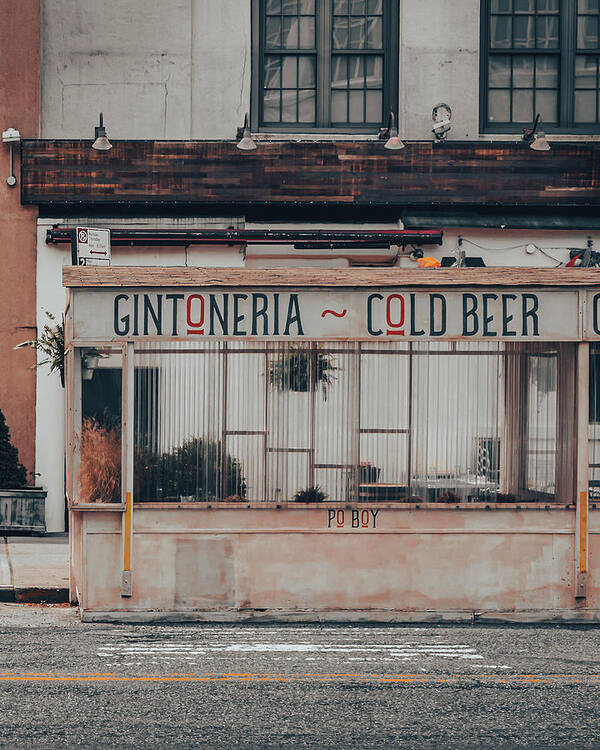 Street Scene Art Print featuring the photograph Cold Beer by Steve Stanger